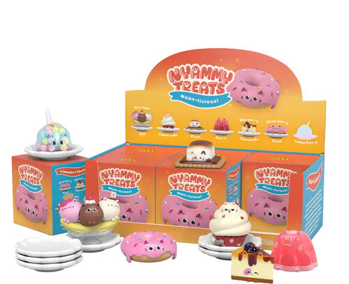 Mighty Jaxx - Nyan-licious! by Nyammy Treats Blind Box (One Random Figure per Purchase)