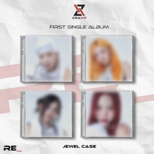 Craxy - Re_ - incl. 68pg Photobook, Postcard, Sticker, 3 Photocards, Folding Poster + Photo Film