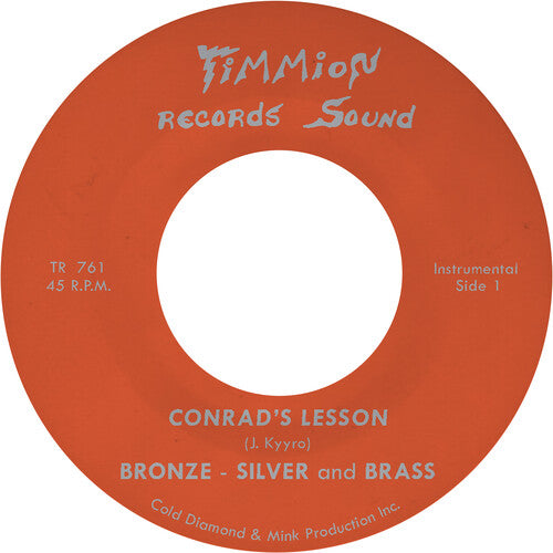 Bronze Silver & Brass - Conrad's Lesson - Transparent Red
