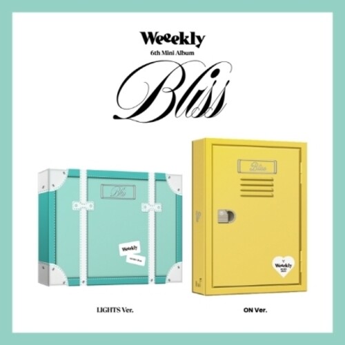Weeekly - Bliss - Random Cover - 72pg Photobook, Envelope, Sticker, Mini Stand, 2 Photocards, Poster + Photocard Stand