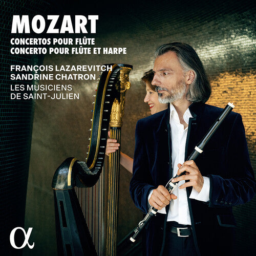 Mozart/ Lazarevitch/ Chatron - Mozart: Concertos pour flute & Concerto pour flute et harpe