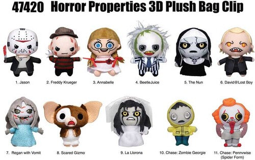 Monogram - WB Horror - Plush Bag Clip (One Random Clip per Purchase)