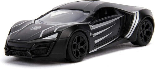 Marvel Avengers - 1:32 Diecast Lykan Hypersport Die-Cast Car with Black Panther Deco