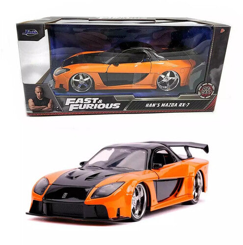 Fast & Furious 3 - 1:24 Han's Mazda Rx-7 Die-Cast Car