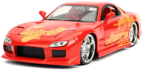 Fast & Furious 2 - 1:24 Orange JL5 Mazda RX-7 Die-Cast Car
