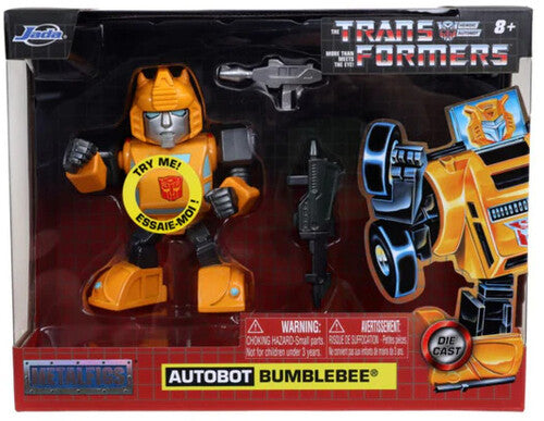 Transformers - Metalfigs - 4" G1 Bumblebee with Lights & Accessories