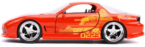 Fast & Furious 2 - 1:32 Orange Julius' Mazda RX-7 Die-Cast Car