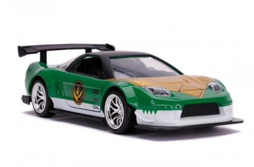 Power Rangers - 1:32 2002 Honda NSX Die-Cast Car Green Ranger Deco