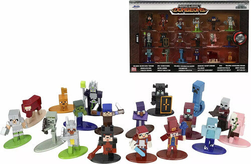 Minecraft - Nano MetalFigs - 1.65" Diecast Figure 18-Pack Wave 7 (Dungeons)