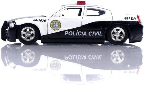 Fast & Furious 5 - 1:24 2006 Dodge Charger Die-Cast Police Car