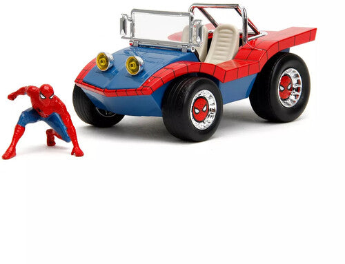 Marvel Spider-Man - Hollywood Rides - 1:24 Die-Cast Buggy & Spider-Man Figure