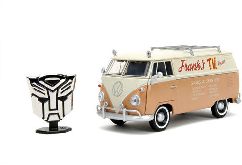 Transformers: Rise of The Beasts - 1:24 Volkswagen Die-Cast Bus Wheeljack & Badge