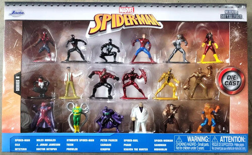 Marvel Spider-Man - Nano MetalFigs - 1.65" Diecast Figure 18-Pack Wave 9