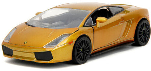Fast & Furious X - 1:24 Gold Lamborghini Gallardo Die-Cast Car