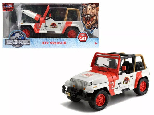 Jurassic World - 1:24 '92 Jeep Wrangler Die-Cast Car