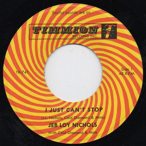 Jeb Nichols Loy/ Cold Diamond & Mink - I Just Can't Stop - Red