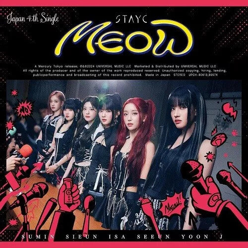 Stayc - Meow/Cheeky Ice Thang - Regular Edition