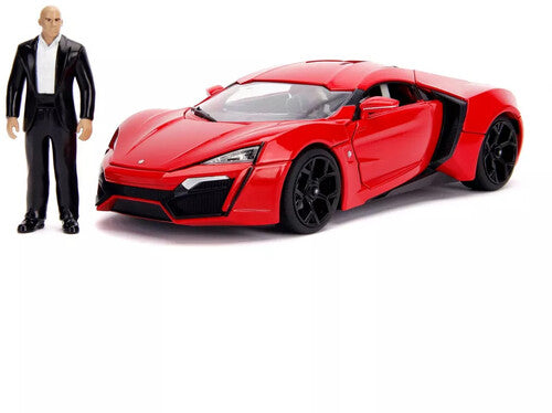Fast & Furious 7 - 1:18 Lykan Hypersport Die-Cast Car with Lights & Dom Figure