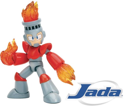 MegaMan - 1:12 Fire Man Action Figure