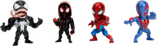 Marvel - MetalFigs - 2.5" Spider-Man Diecast Figure 4-Pack