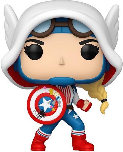 Funko POP! Marvel: Spider-Gwen Gwenverse - Cap-Gwen