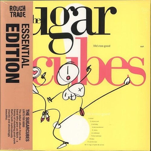 Sugarcubes - Life's Too Good - Yellow Vinyl