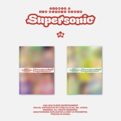 Fromis 9 - Supersonic - incl. Photobook, Lyric Card, Sticker, 2 Photocards