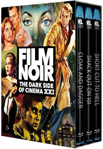 Film Noir: The Dark Side of Cinema XXI (Cloak and Dagger / The Shack Out on 101 / Short Cut to Hell)