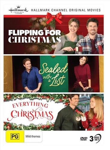 Hallmark Christmas Collection 41 (Flipping For Christmas / Sealed With A List / Everything Christmas) - NTSC/0