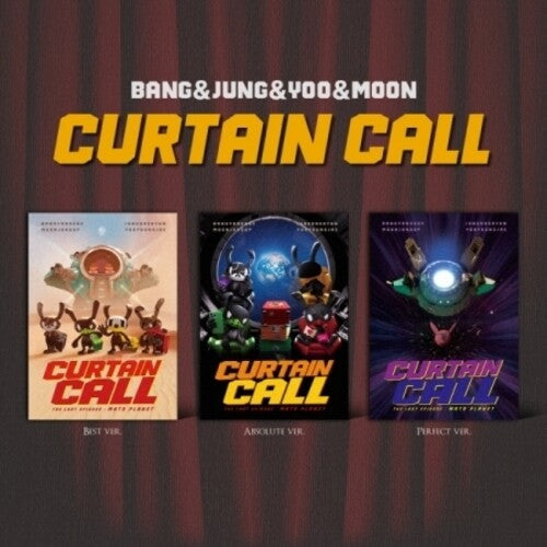 Bang Yongguk/ Jung Daehyun/ Yoo Youngjae/ Moon - Curtain Call - Random Cover - incl. 80pg Photobook, Sticker, Postcard, Photocard, Film Photo, Personal Poster + Folded Poster