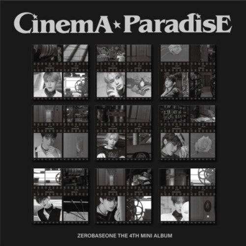 Zerobaseone - Cinema Paradise - Digipack Version - Random Cover - incl. Photobook, Folded Poster, Film Photo, 2 Photocards, Photo Ticket, Slate Card, Sticker + Photocard Frame