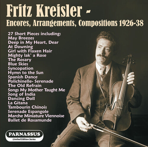 Fritz Kreisler / Arpad Sandor / Carl Lamson - Fritz Kreisler: Encores 1926-1938