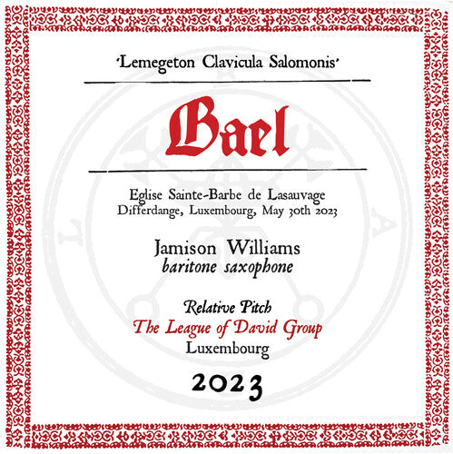 Jamison Williams - Lesser Key Of Solomon-bael