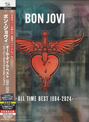 Bon Jovi - All Time Best 1984-2024 - Super Deluxe 3 x SHM + Blu-Ray Edition