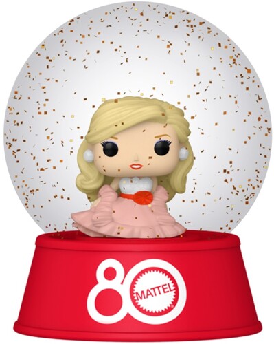 FUNKO Mini Snow Globe: Retro Toy - Peaches & Cream Barbie