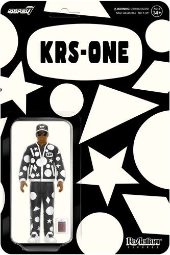 Super7 - KRS-One - ReAction Figures Wv2 - KRS-1 (Self Destruction)