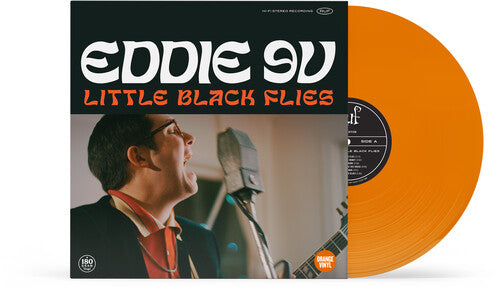 Eddie 9V - Black Flies - Orange