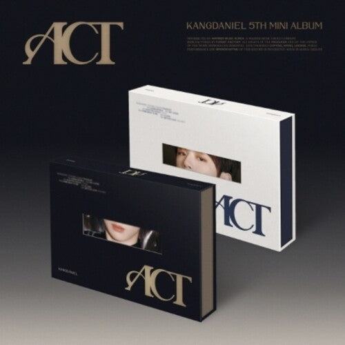 Kang Daniel - Act - Random Cover - incl. 72pg Photobook, Selfie Photocard, Film Photo, Sticker + Bookmark