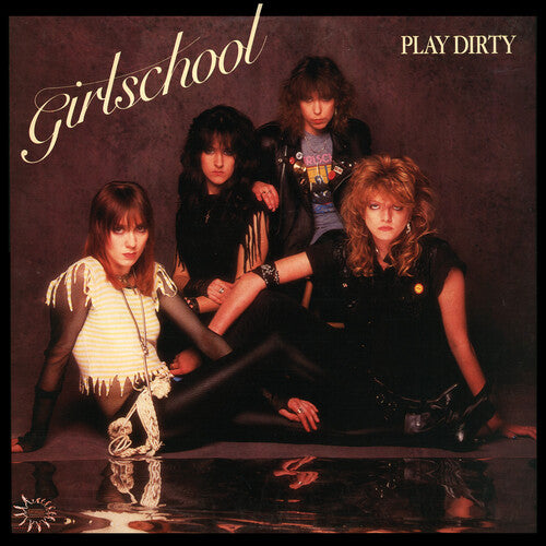 Girlschool - Play Dirty - Red Marble