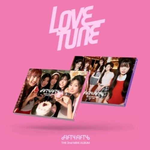 Fifty Fifty - Love Tune - incl. Booklet, Individual Photocard, Group Photocard, Sticker, Accordion Lyric Card, Postcard + Folding Poster
