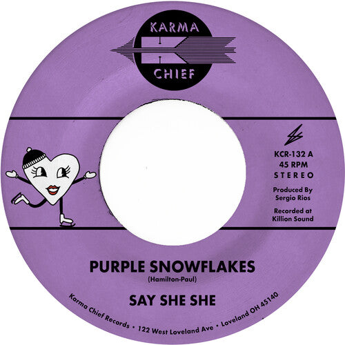 Say She She - Purple Snowflakes / This Wintertime