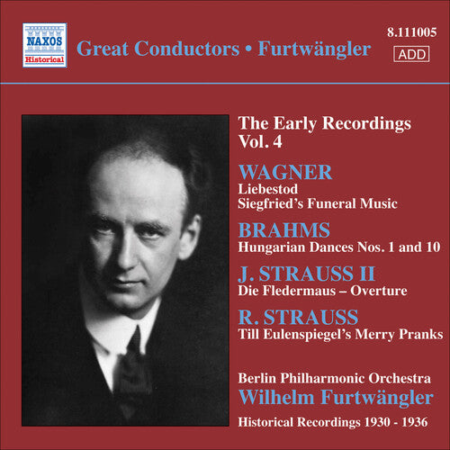 Wilhelm Furtwangler - Early Recordings Vol. 4