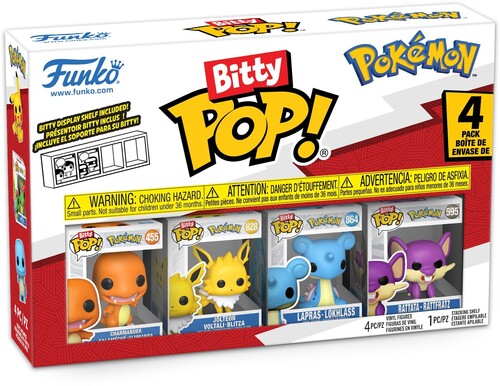 Funko Bitty POP!: Pokemon - Charmander 4-Pack