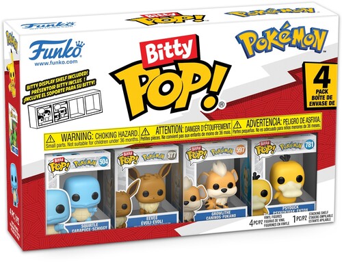 Funko Bitty POP!: Pokemon - Squirtle 4-Pack