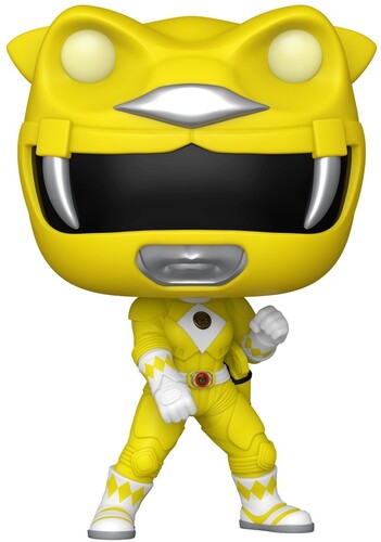 Funko POP! Movies: Mighty Morphin Power Rangers: The Movie - Yellow Ranger (Glow-in-the-Dark)