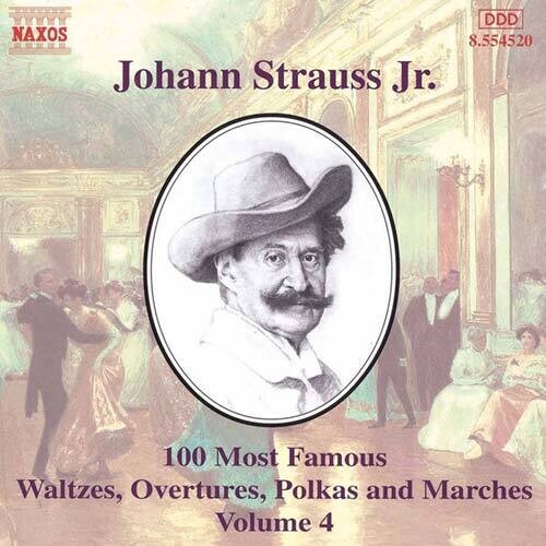 J.Jr. Strauss - 100 Most Famous Waltzes/Ovt/Po