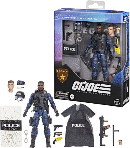 G.I. Joe - Classified Series: Legacy Collection - Action Joe Police Emergency Service Unit (ESU) Action Figure