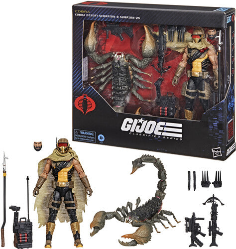 G.I. Joe - Classified Series - 180, Cobra Desert Scorpion & SKRP10N-25 Action Figure
