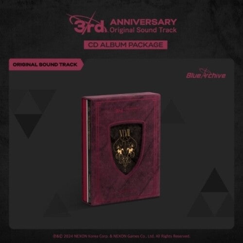 Blue Archive 3rd Anniversary - O.S.T. - Blue Archive 3rd Anniversary - incl. 32pg Photobook, Metal Badge, Aru Business Card, Film Bookmark, Acrylic Stand Calendar + Item Coupon