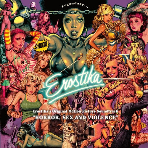 Horror Sex & Violence - O.S.T. - Horror, Sex & Violence (Original Soundtrack) - Pink Splatter Vinyl